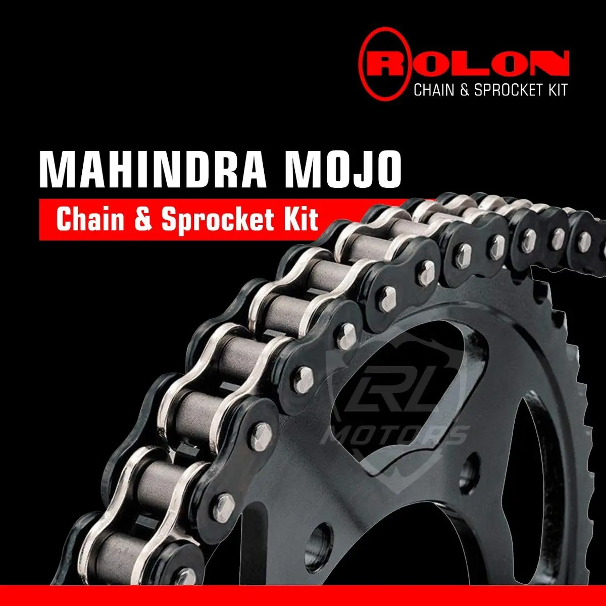 Mahindra Mojo Rolon Chain & Sprocket Kit Till 2018 1