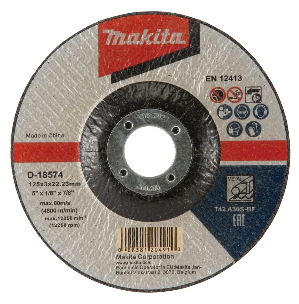 Makita 5" Cutting Disc A30s-Metal (D-18574) | Model: Cd-M05 1