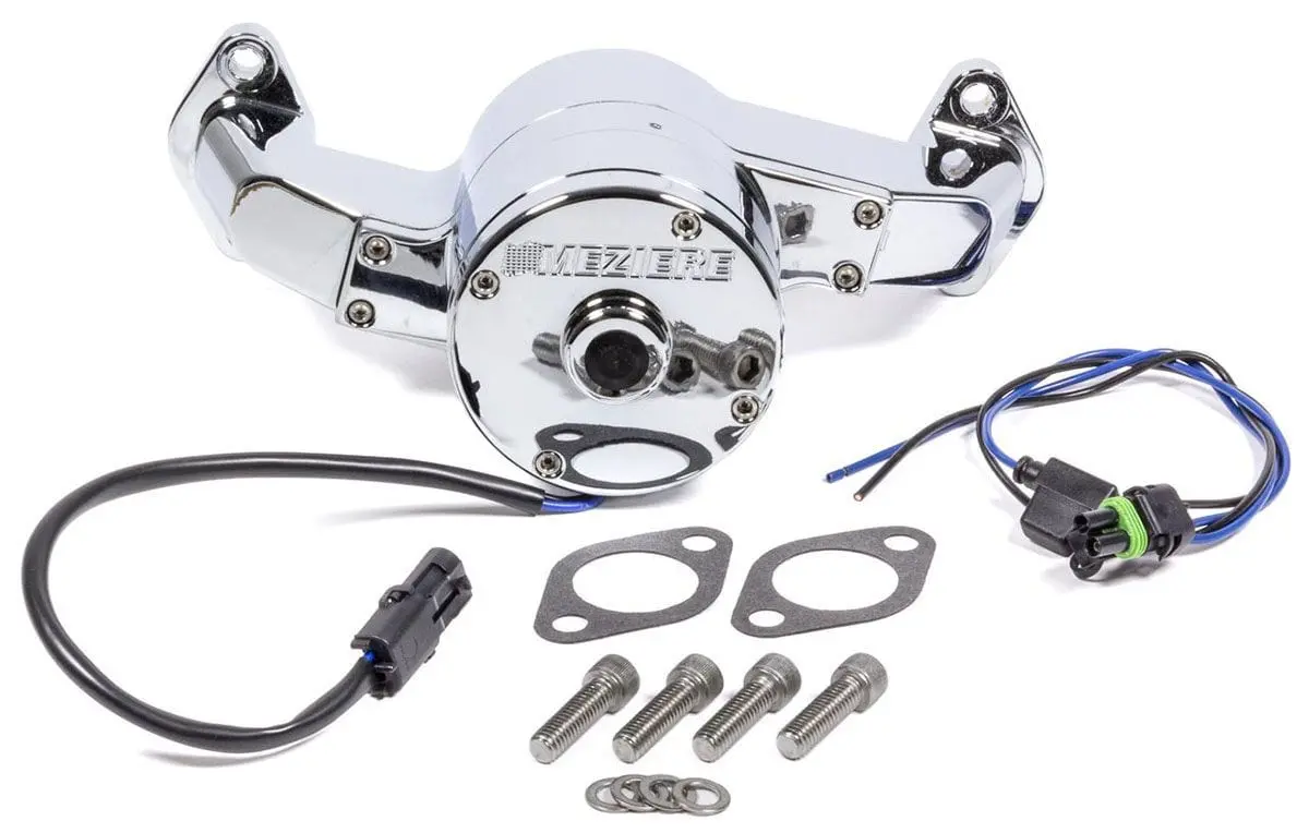 Small Block Ford Electric Water Pump – Polished Aluminum (Mzwp111U) 1