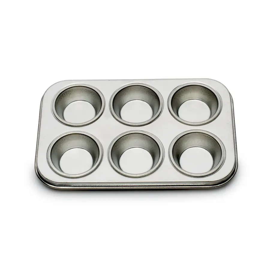 Fox Run Mini Micro Muffin Pan - Stainless Steel 1