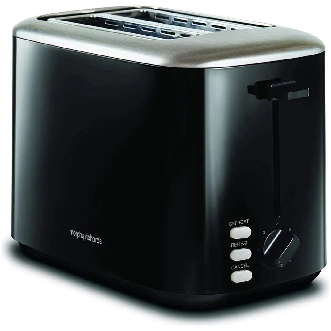 Morphy Richards Equip 2 Slice Black Toaster | 222064 1