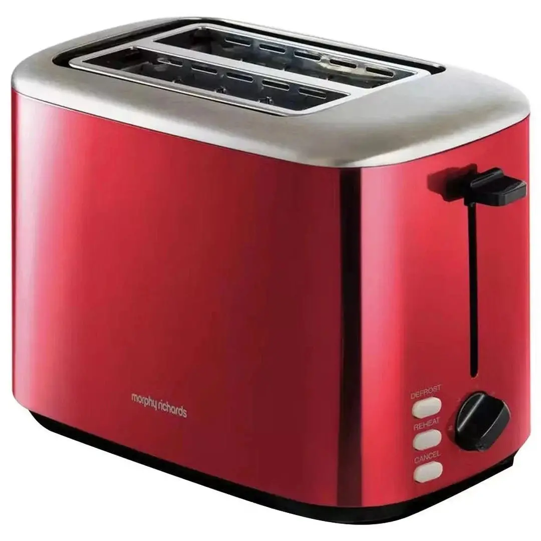 Morphy Richards Equip 2 Slice Red Toaster | 222066 1