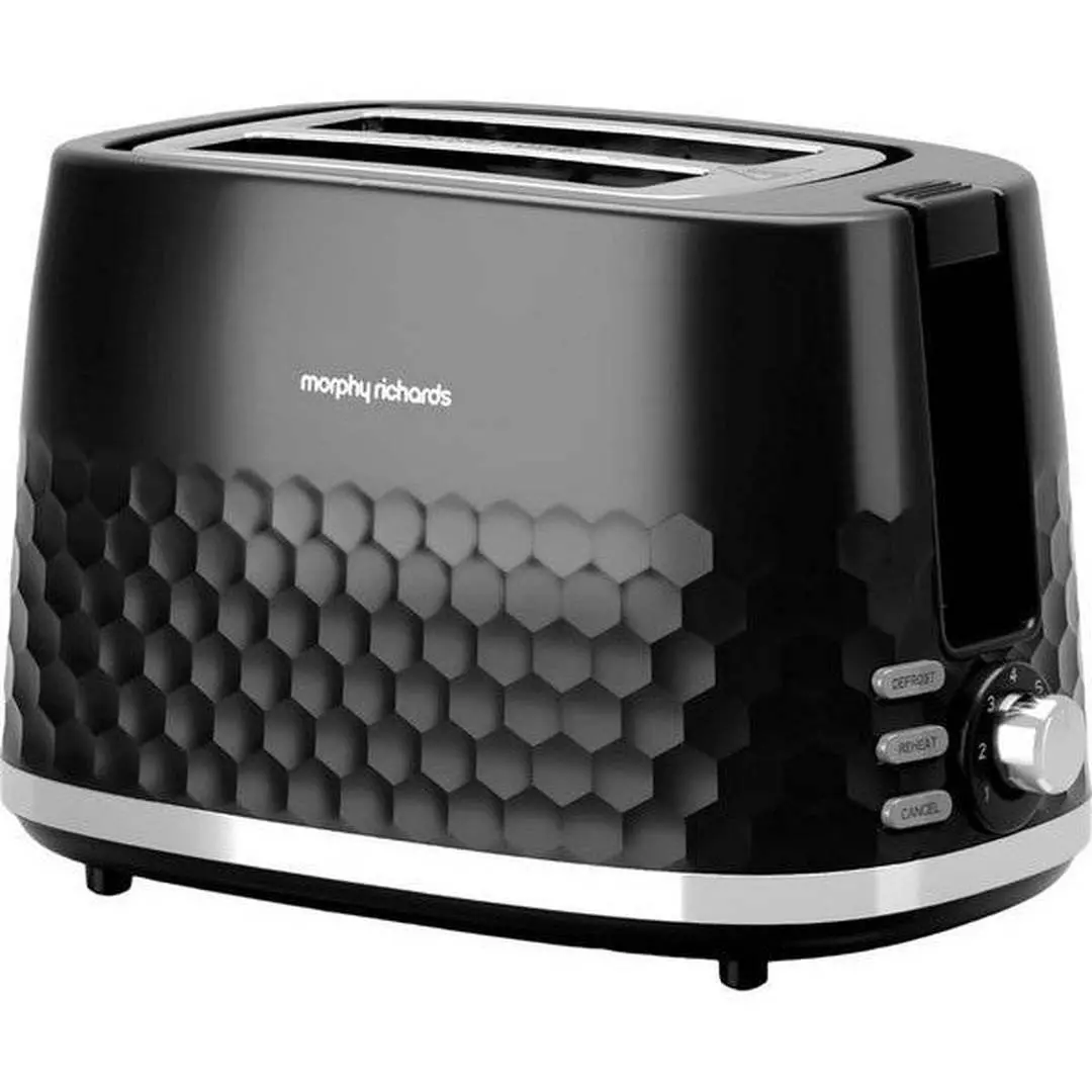 Morphy Richards Hive 2 Slice Black Toaster | 220031 1
