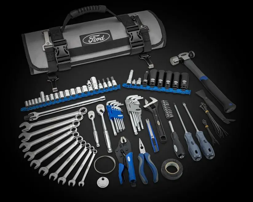 Motley Industries 86Pc Ford Tool Roll Kit 1