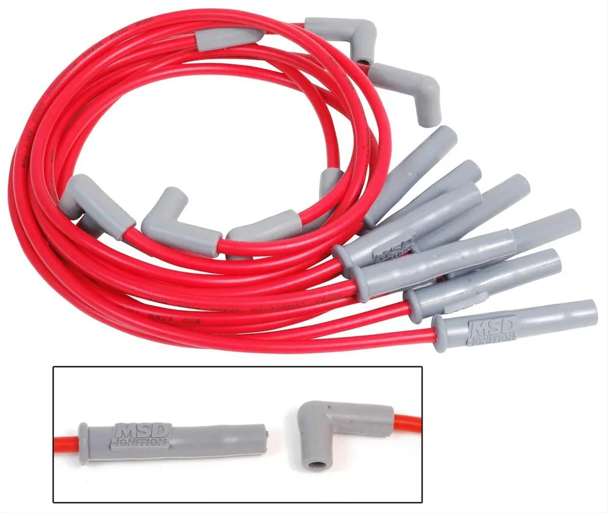 Msd 8.5Mm Super Conductor Spark Plug Wires – 31329 Performance Wire Set 1