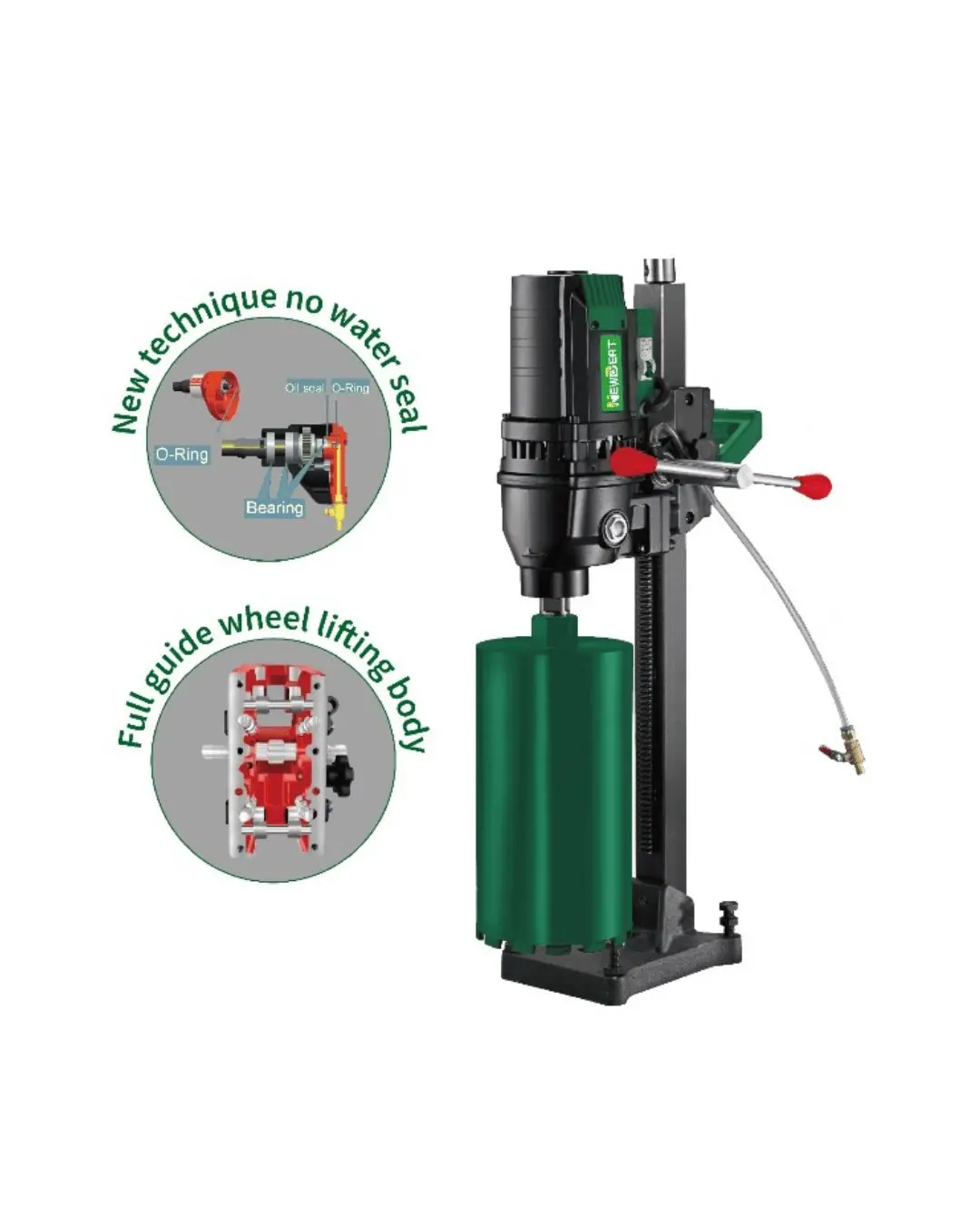 Newbeat Diamond Coring Machine 260Mm 4000W | Model: Nbt-Dcd-260A 1