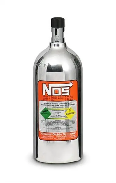 Nos 14720-Pnos Nitrous Oxide Bottle – 10-Lb Capacity With Polished Aluminum Finish 1