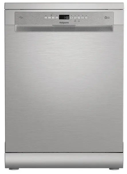 Hotpoint H7fhp61xuk Standard Dishwasher - Inox - A Rated 1
