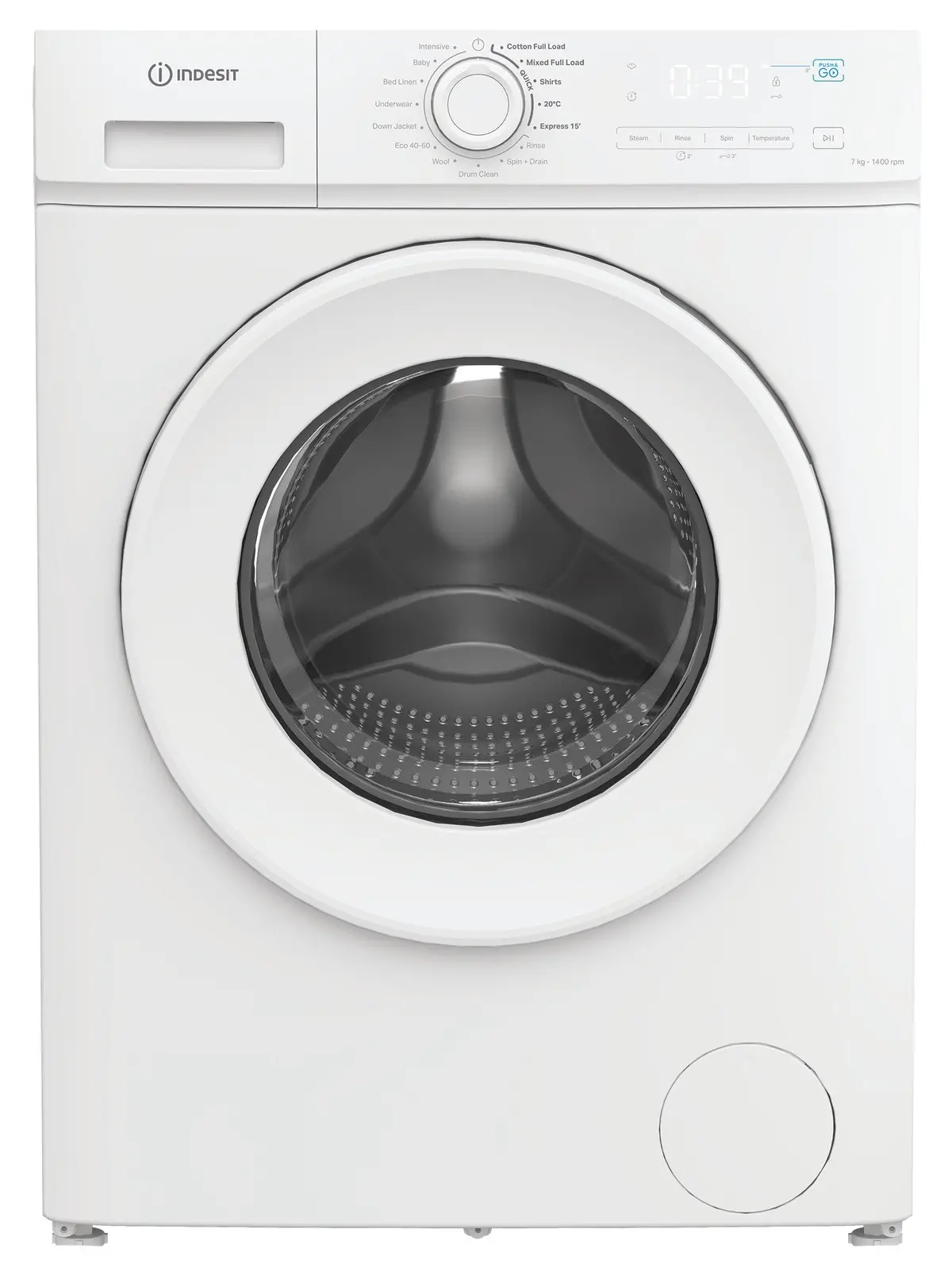 Indesit Ima764mytimeuk 7Kg Washing Machine With 1400 Rpm - White - A Rated 1