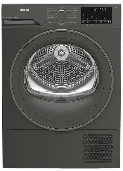Hotpoint Chsd82mgguk 8Kg Heat Pump Tumble Dryer With Coldguard - Grey - A+ Rated 1