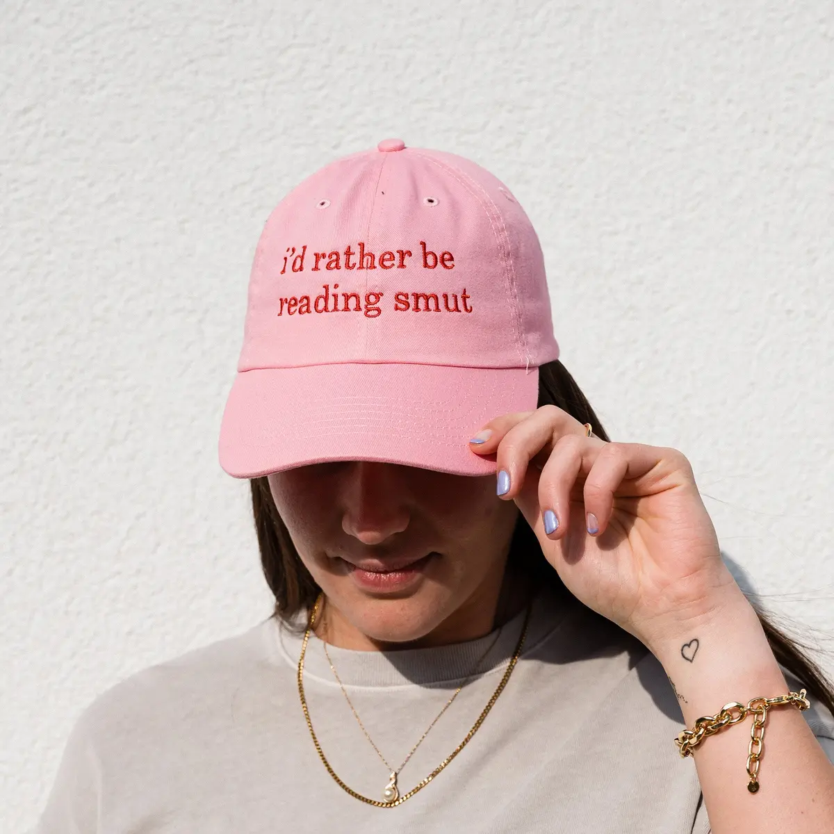 I'd Rather Be Reading Smut Baseball Hat 1