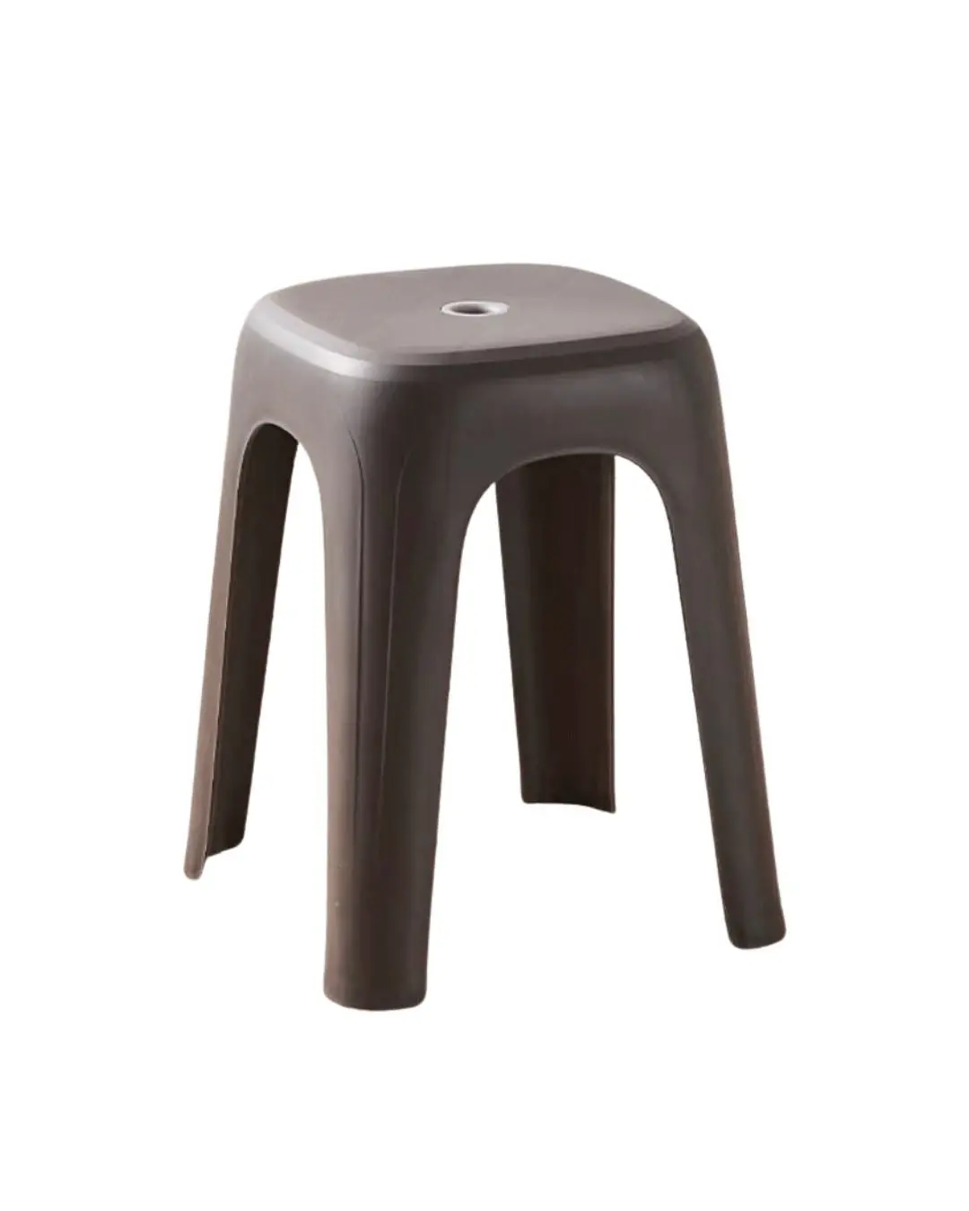 Plastic Stool Chair 280*460*360Mm- Brown | Model: Chair-B 1