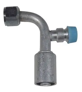 Tbi Reduced Barrier A/C Beadlock Fitting With Service Port 1