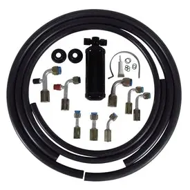 Tbi Muscle Car Extra Long Beadlock A/C Hose Kit 1