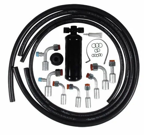 Tbi Muscle Car Reduced Barrier Beadlock A/C Hose Kit 1