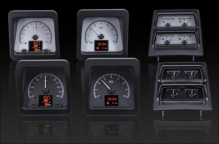 1969 Chevy Camaro With Console Gauges, Hdx Instruments 1