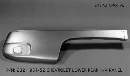 1951-52 Chevy Car Lower Rear Quarter Panel 1