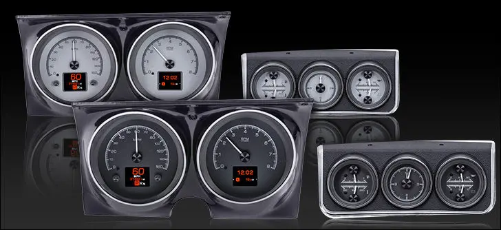 1967 Chevy Camaro With Console Gauges Hdx Instrumetns 1