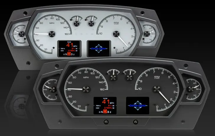 Dakota Digital Universal 6 Gauge Competition Analog Hdx Gauges 1