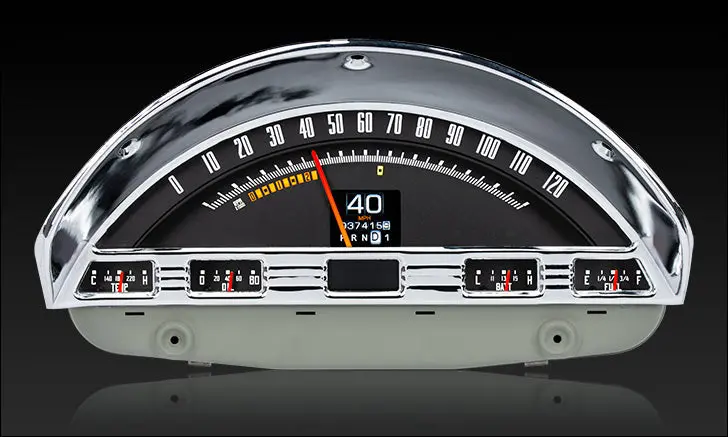 1956 Ford Pickup Dakota Digital Rtx Gauges 1