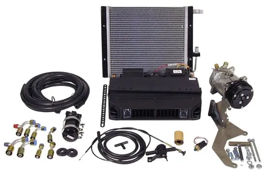 Tbi Complete Under Dash A/C Kit With Horizontal Condenser 1