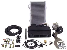 Tbi Complete Under Dash Air Conditioning Kit With Vertical Condenser 1