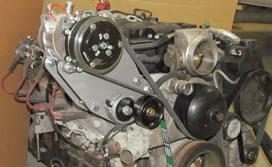 Tbi 1998-02 Camaro And Firebird Ls1 Compressor Bracket 1
