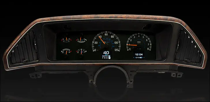1987-91 Ford Pick Up/Bronco Dakota Digital Rtx Gauges 1