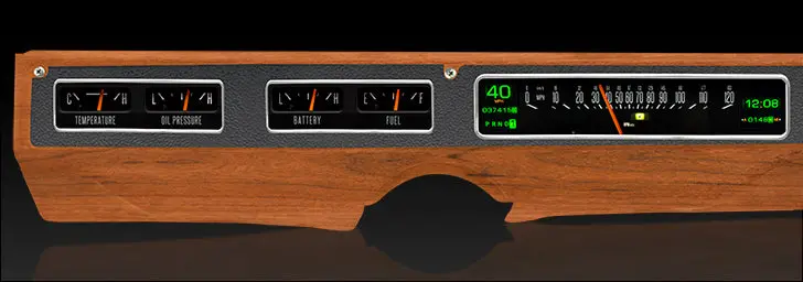 1971-80 International Scout Ii Retro Rtx Instruments 1