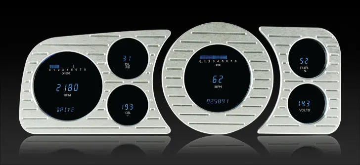 1958-77 Volkswagen Beetle Dakota Digital Vfd3 Gauges 1