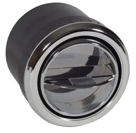 Tbi Round All Chrome A/C Vent 2-1/2" 1