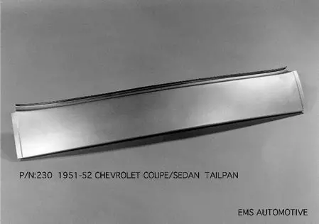 1951-52 Chevy Coupe And Sedan Tailpan 1