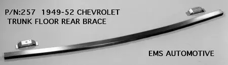 1949-52 Chevy Car Trunk Floor Brace 1