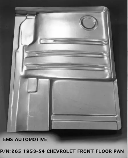 1953-54 Chevy Car Front Floor Pan 1