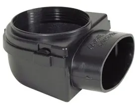 Tbi Right Angle Vent Hose Adapter 2-1/2" 1