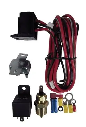 Tbi Cooling Fan Switch 185-200 Degree With Relay And Harness 1