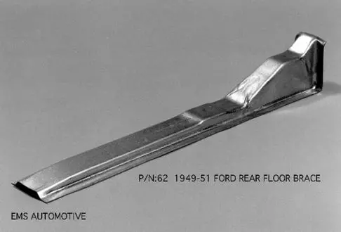 1949-51 Ford Car Rear Floor Brace 1