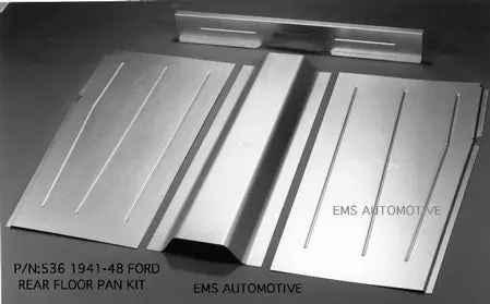 1941-48 Ford Car Rear Floor Pan Kit 1