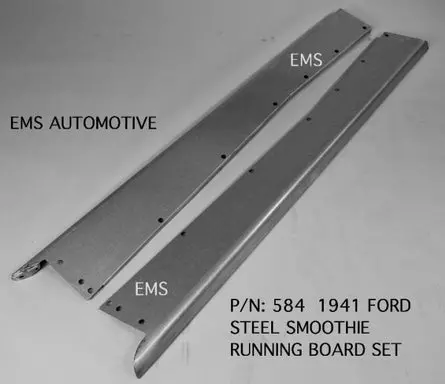 1941 Ford Car Running Boards (Pair) 1