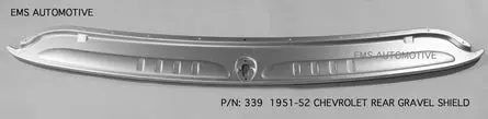 1951-52 Chevy Car Rear Gravel Shield 1