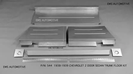 1938 Chevy Sedan Trunk Floor Kit 1