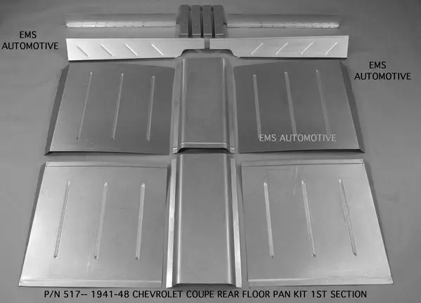 1941-48 Chevy Sedan Rear Floor Pan (First Section) 1