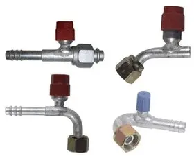 Tbi Barbed A/C Fittings With Service Ports 1