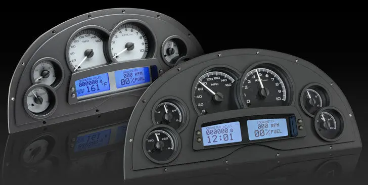 1967-69 Marquez Designs Camaro Competition Digital Vhx Gauges 1