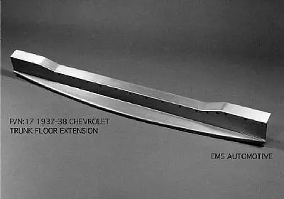 1937-38 Chevy Car Trunk Floor Extension 1