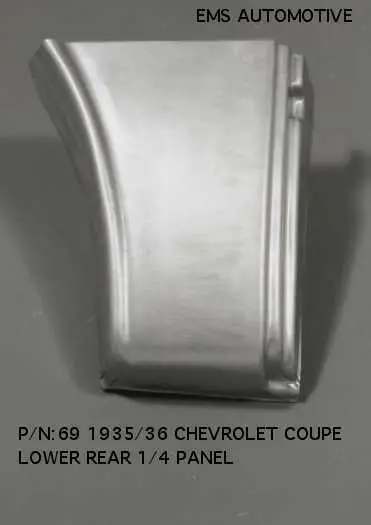 1936 Chevy Coupe Lower Rear Quarter Panel 1