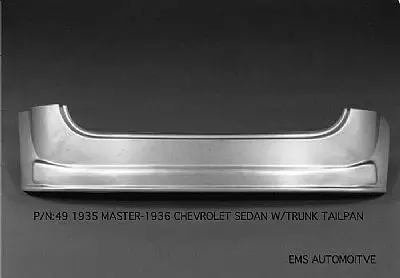 1935 Chevy Master And 1936 Sedan With Trunk Tailpan 1
