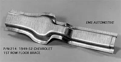 1949-52 Chevy Car Front (First Row) Floor Brace 1