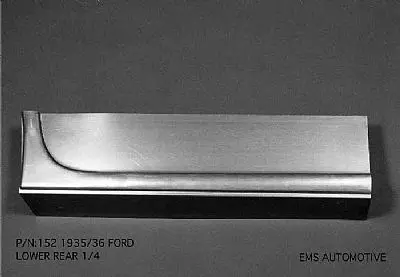 1935-36 Ford Lower Rear Quarter Panel (Pair) - 2Dr Sedan And 3 Window Coupe 1