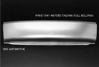 1941-48 Ford Coupe And Sedan Tailpan (Full Roll Style) 1